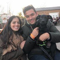 Brewery outing with our fur baby Deco!
