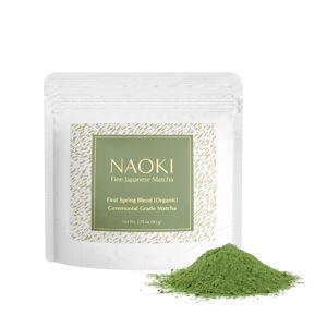 Naoki Matcha Organic Ceremonial First Spring Blend – Authentic Japanese First Harvest Ceremonial Grade Matcha Green Tea Powder from Kagoshima, Japan (50g / 1.75oz)