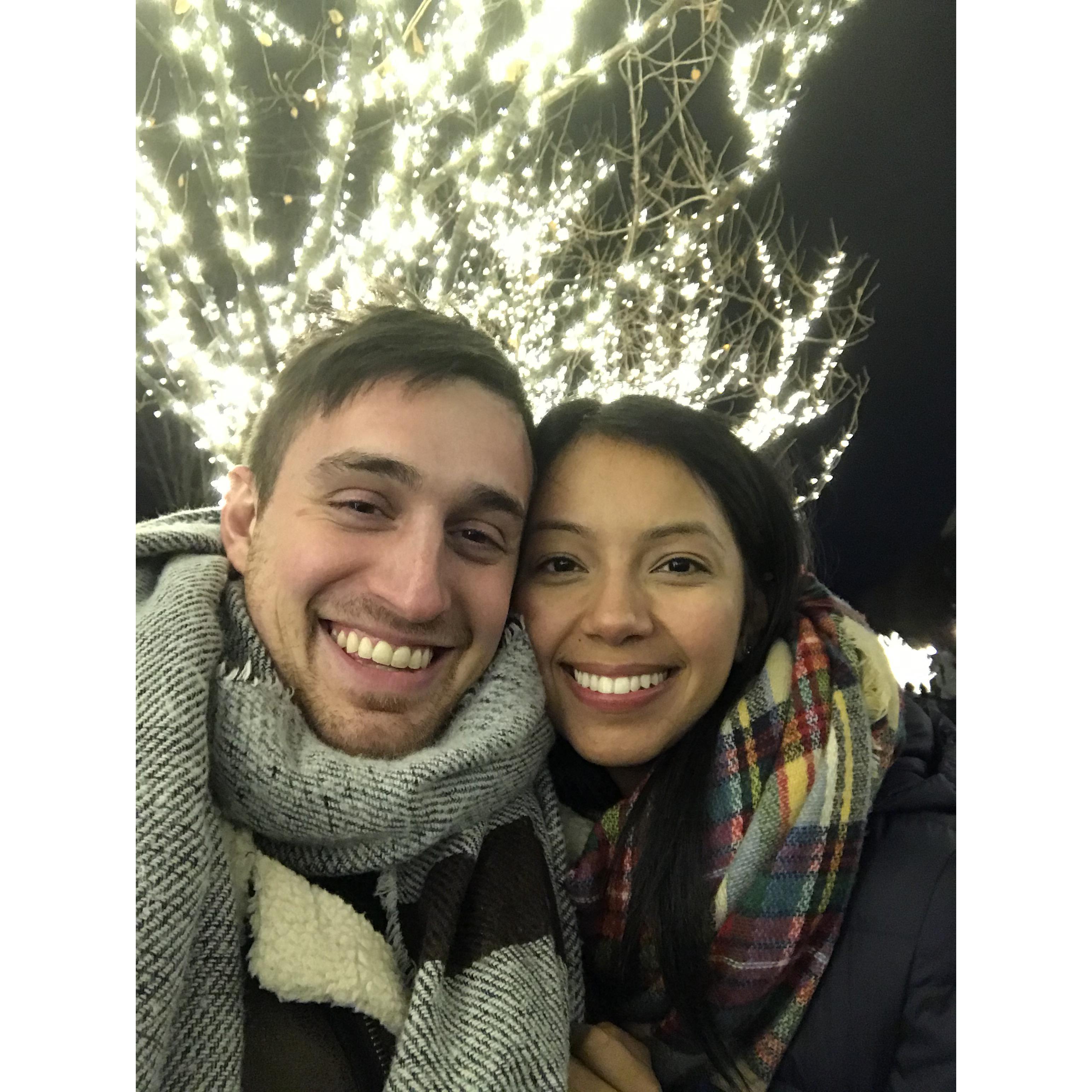 The photo we used for our first ever Holiday Card.