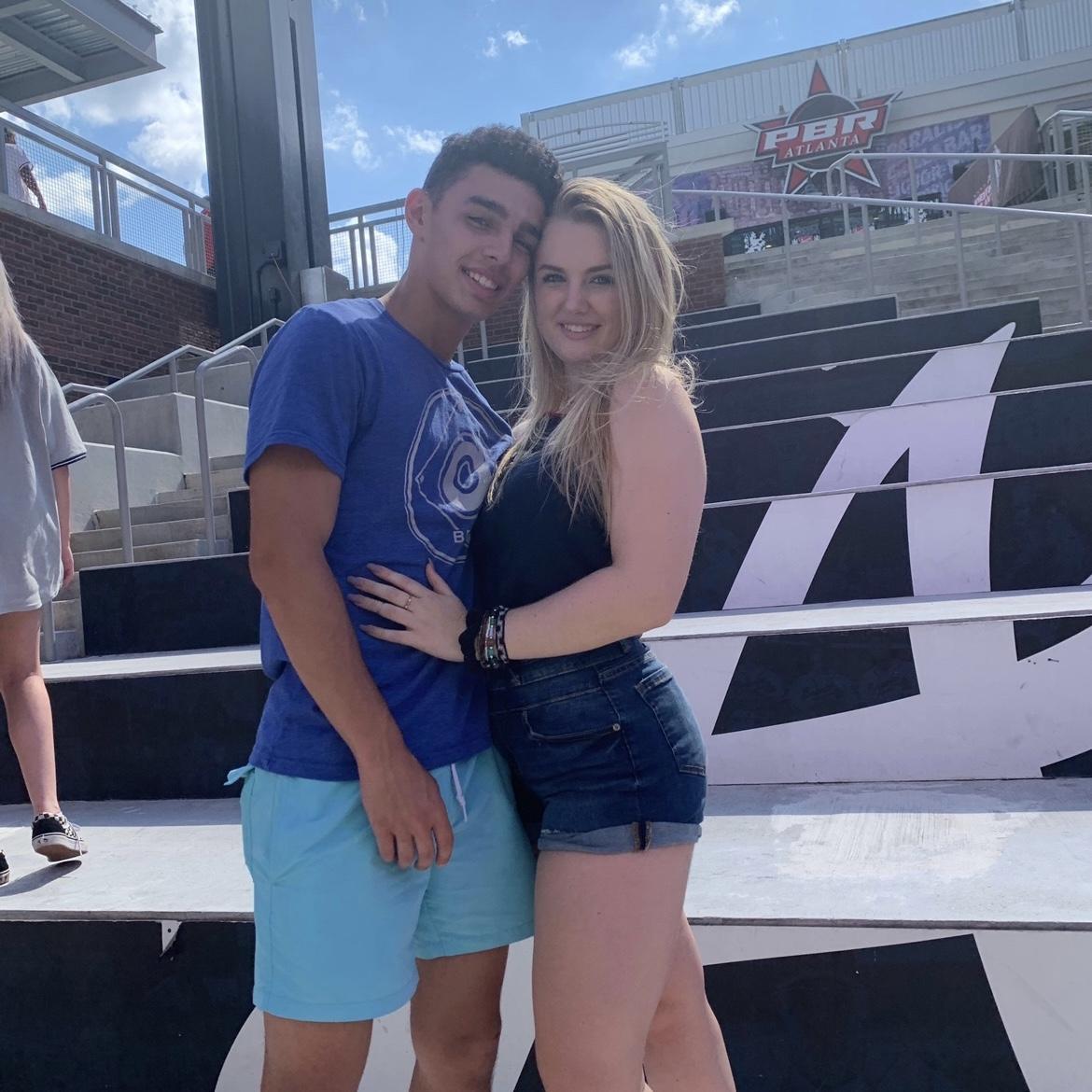 One of many date nights at the Braves September 2019