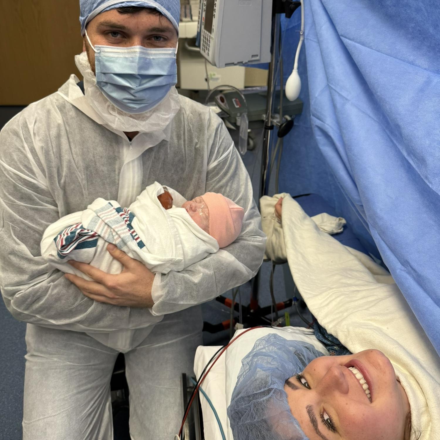 The day we welcomed Iris Nicole!