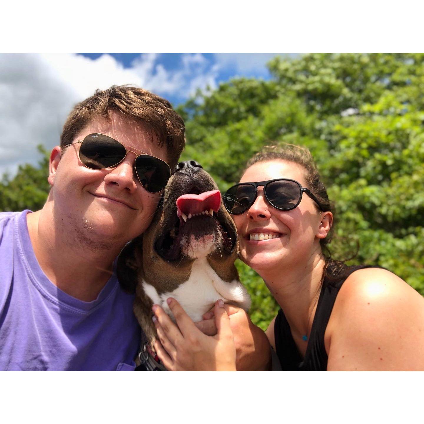 First hike