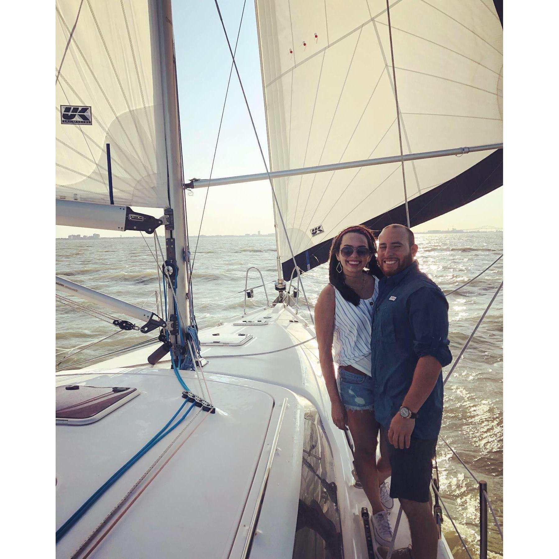 Sailing in Corpus