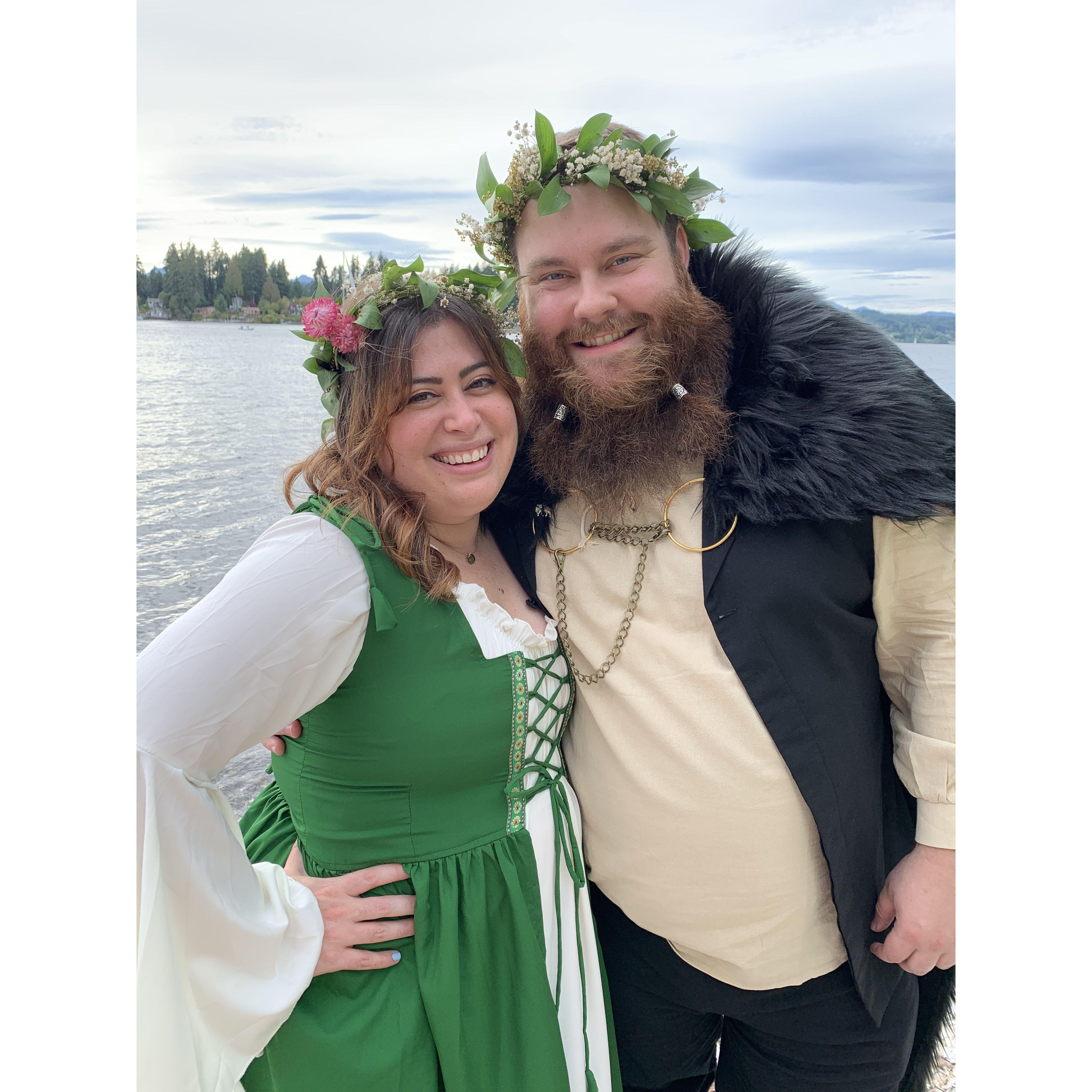 Any excuse to dress up!