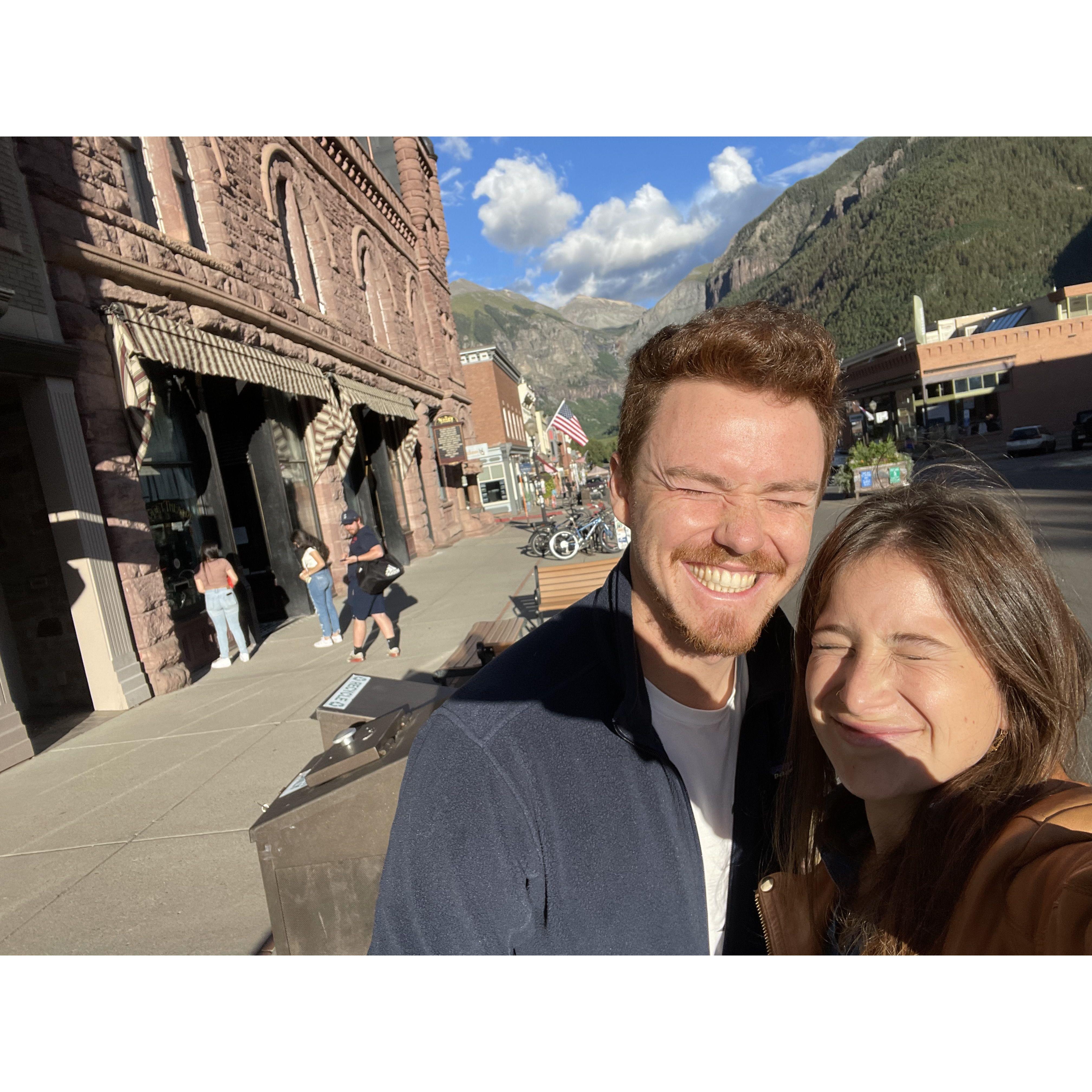 Callie and Eric's Telluride wedding