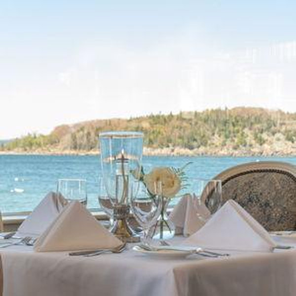 Honeymoon Dinner at the Reading Room at Bar Harbor Inn