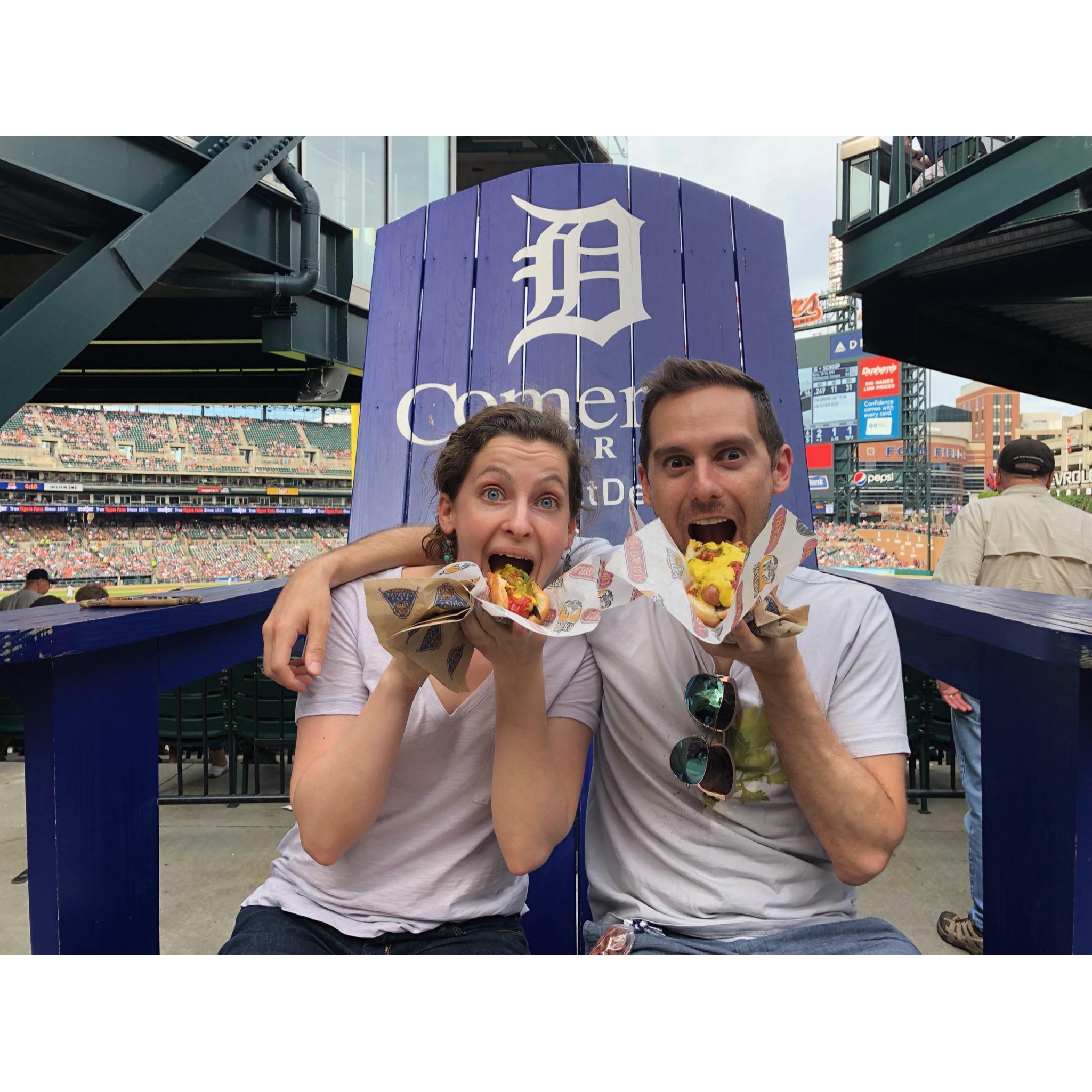 Year 3 - Our first Tiger's game!