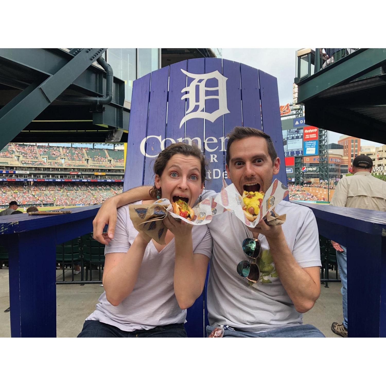 Year 3 - Our first Tiger's game!