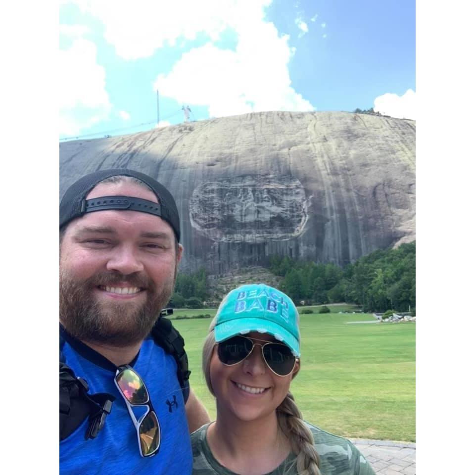 Stone Mountain in Georgia