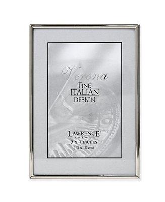Simply Silver Metal Picture Frame - 5" x 7"