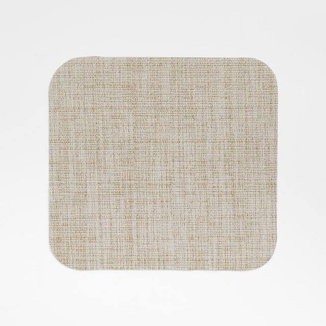 Chilewich ® Natural Rounded Square Crepe Placemat