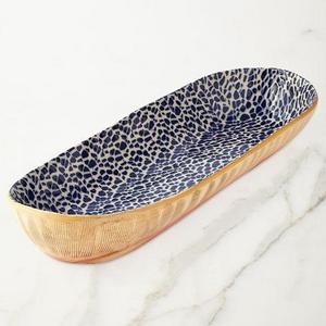 Terrafirma CeramicsCobalt Pebble Baguette Server