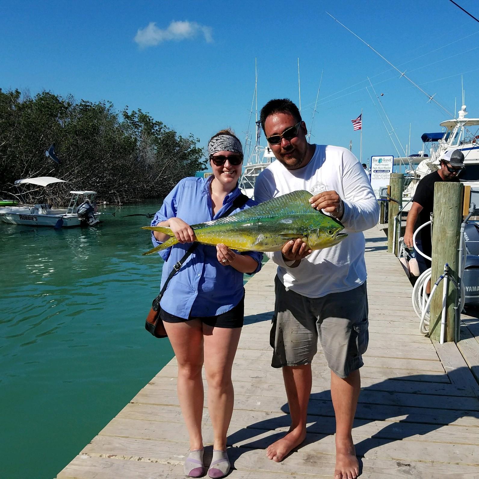 Our first mahi mahi