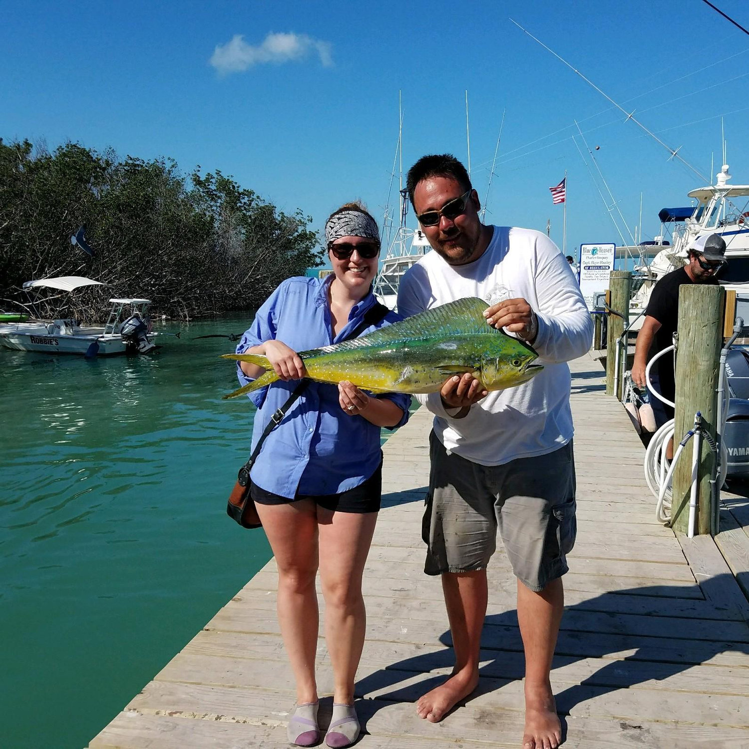 Our first mahi mahi