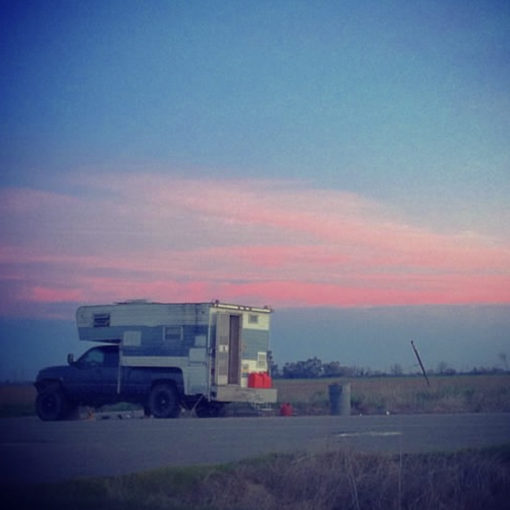 Our first Valentines day in 2015 we spent on the side if the road because the truck broke down