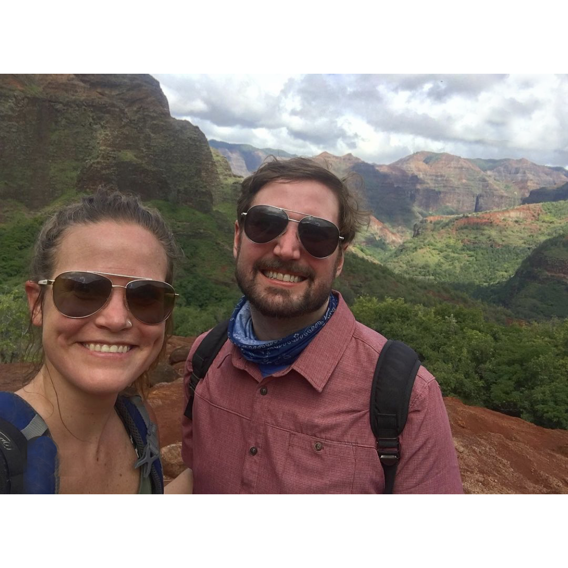 That time in Hawaii we decided to hike 11 miles to camp on a beach.