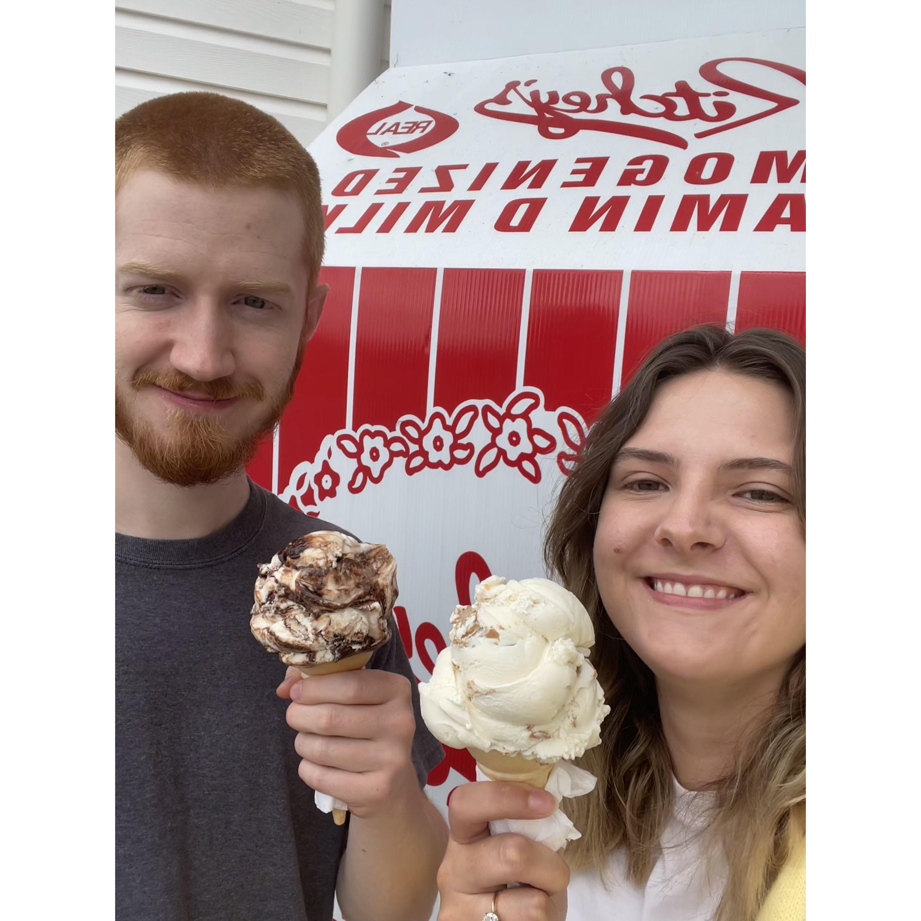 July 5, 2022 - 9:05AM
Breakfast stop at Ritchie's on the way back home from the farm