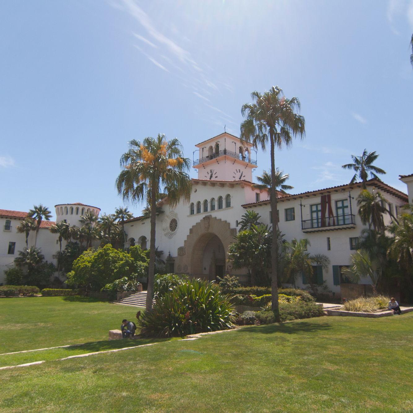 Santa Barbara Courthouse - where we will say yes!