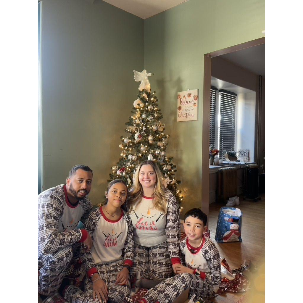 Our first Christmas spent as a family