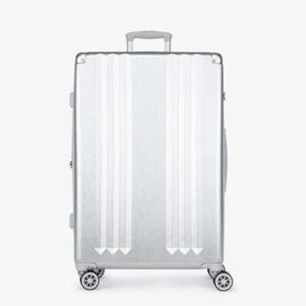 Ambeur Large Luggage in Silver