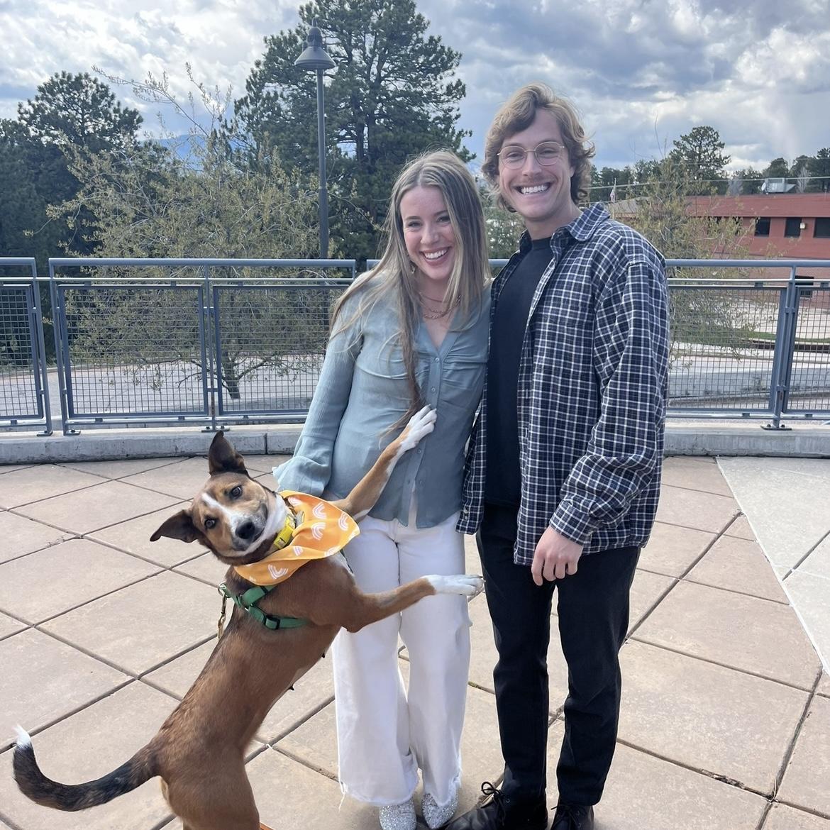 Our first family photo featuring Daisy girl!