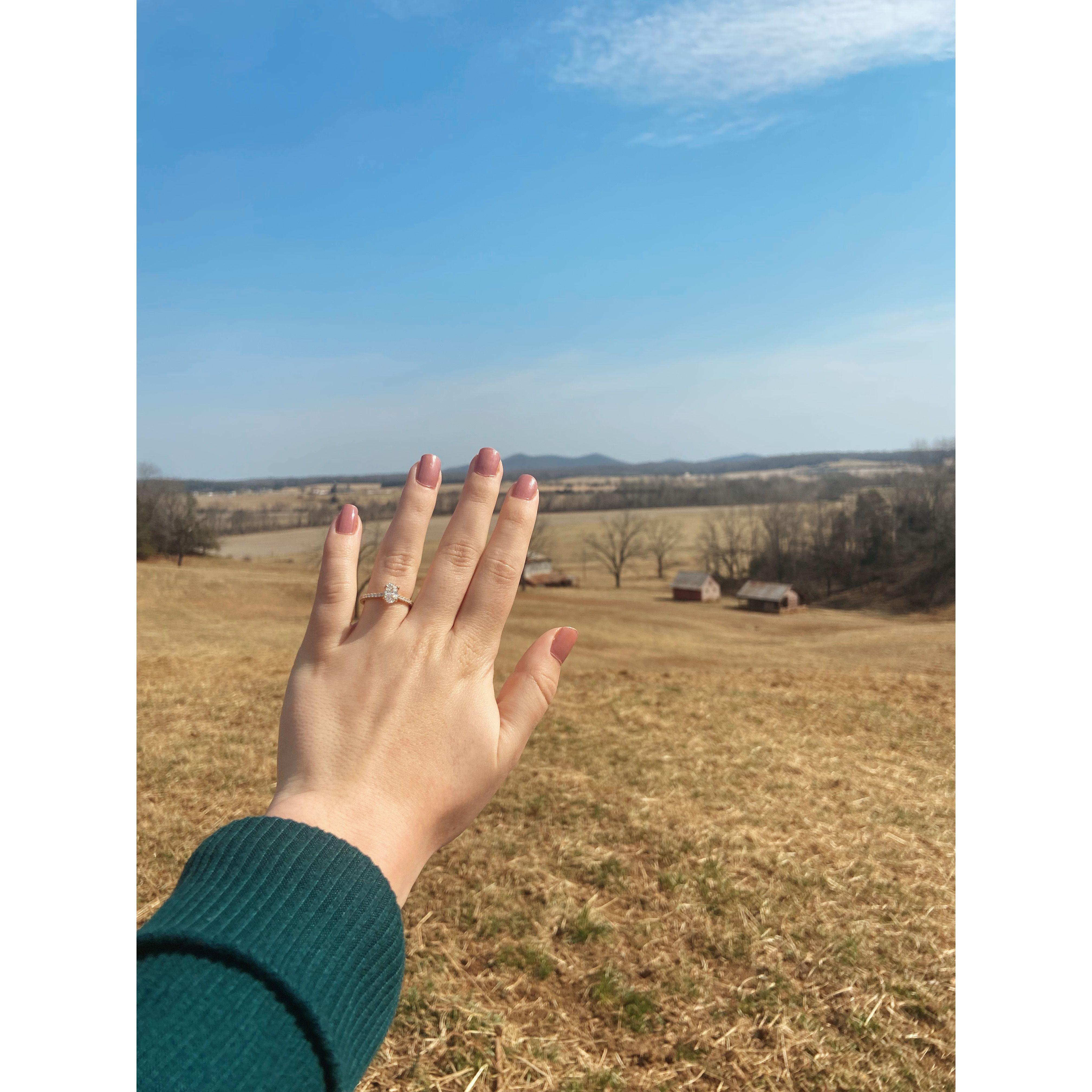 We are engaged!! 
