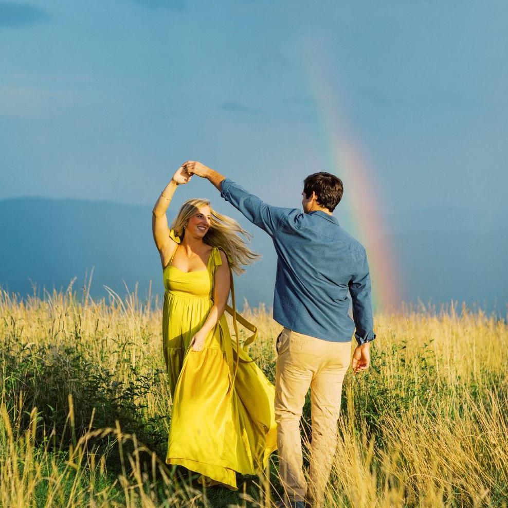 A favorite from our engagement pictures!