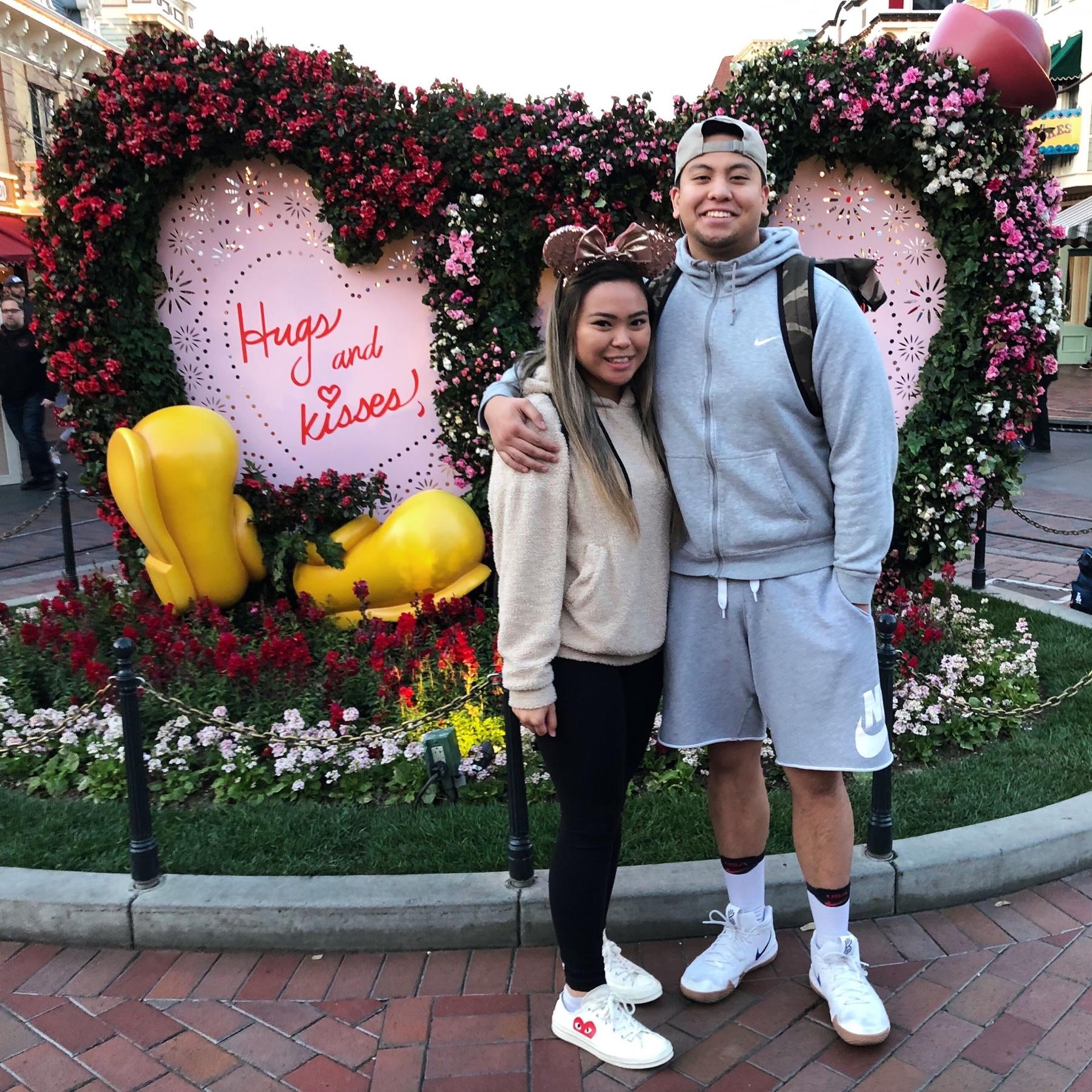 One of our many Disney dates. February 2019