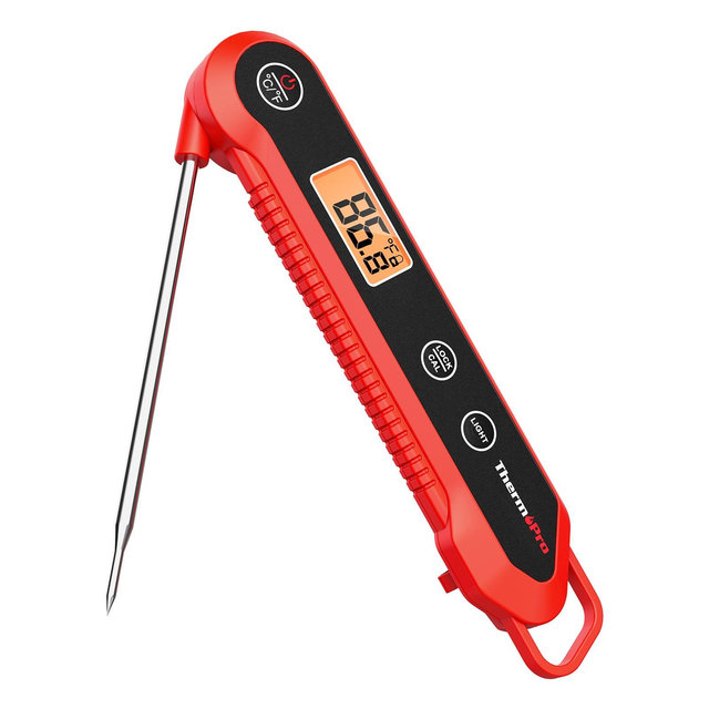 ThermoPro Pack of 1 TP03HW Water-Resistant Digital Instant Read Meat Thermometer