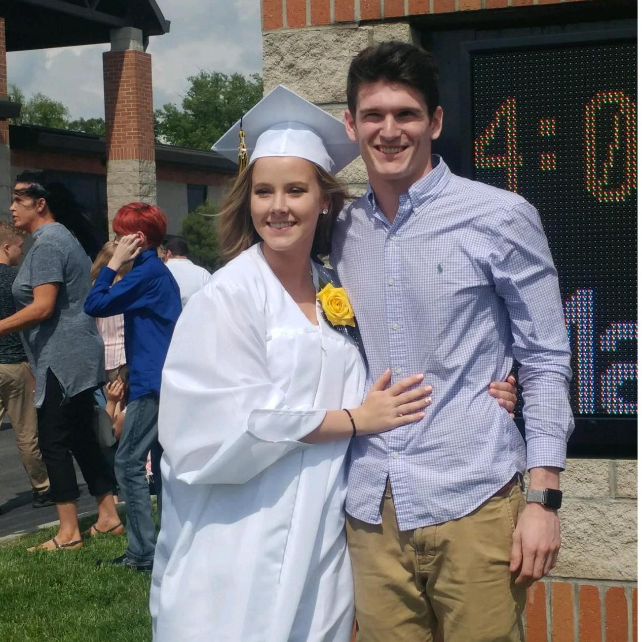 My high school graduation!
