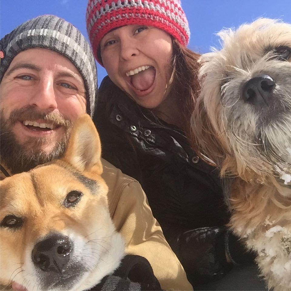 Thanksgiving 2019, vacation road trip with the pups