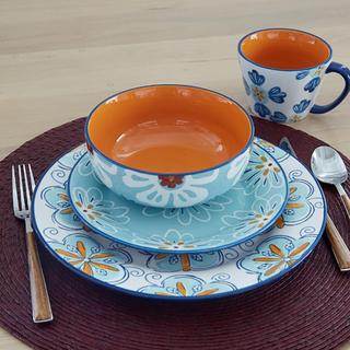 Cara 16-Piece Dinnerware Set, Service for 4