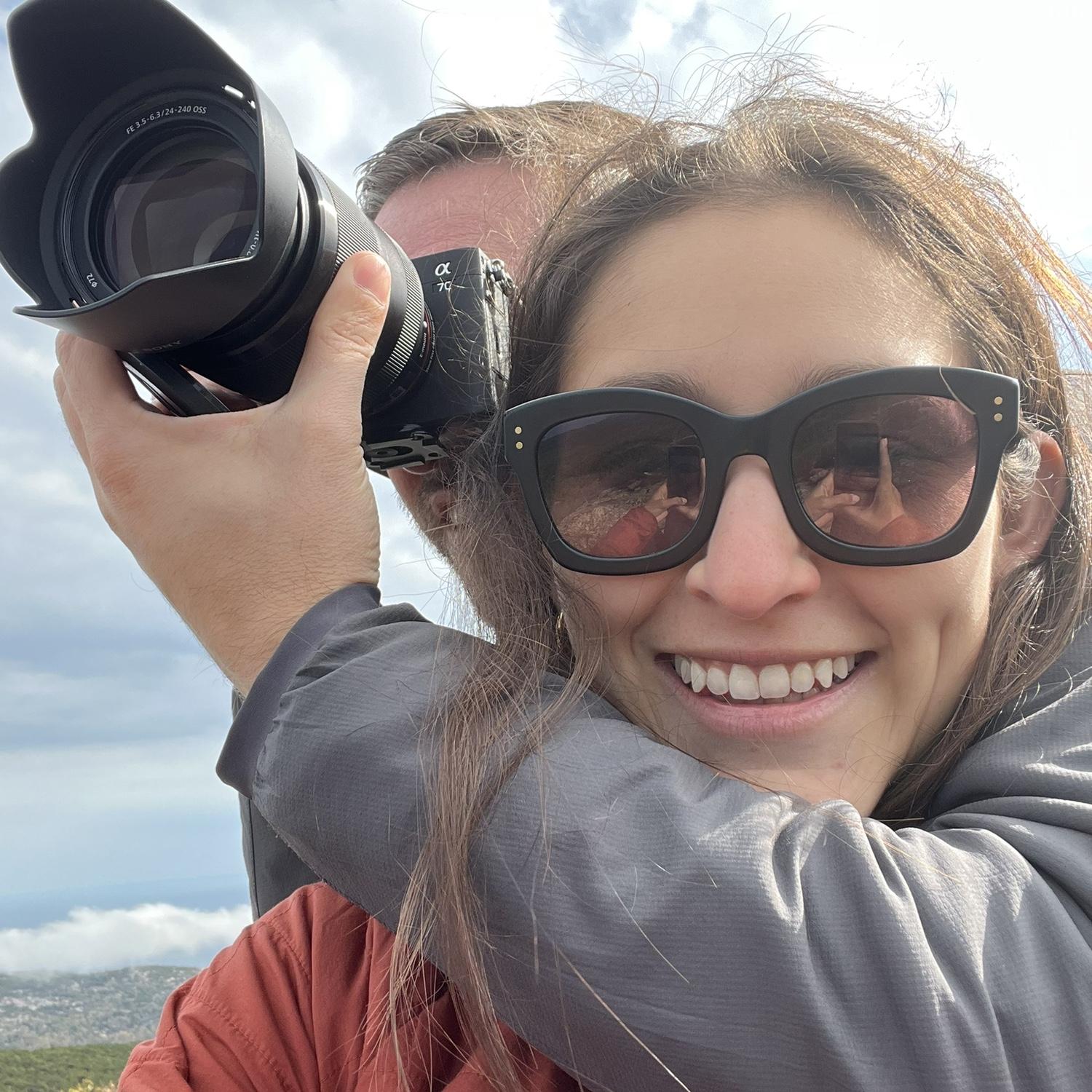 I don't know what he's looking at i'm right here