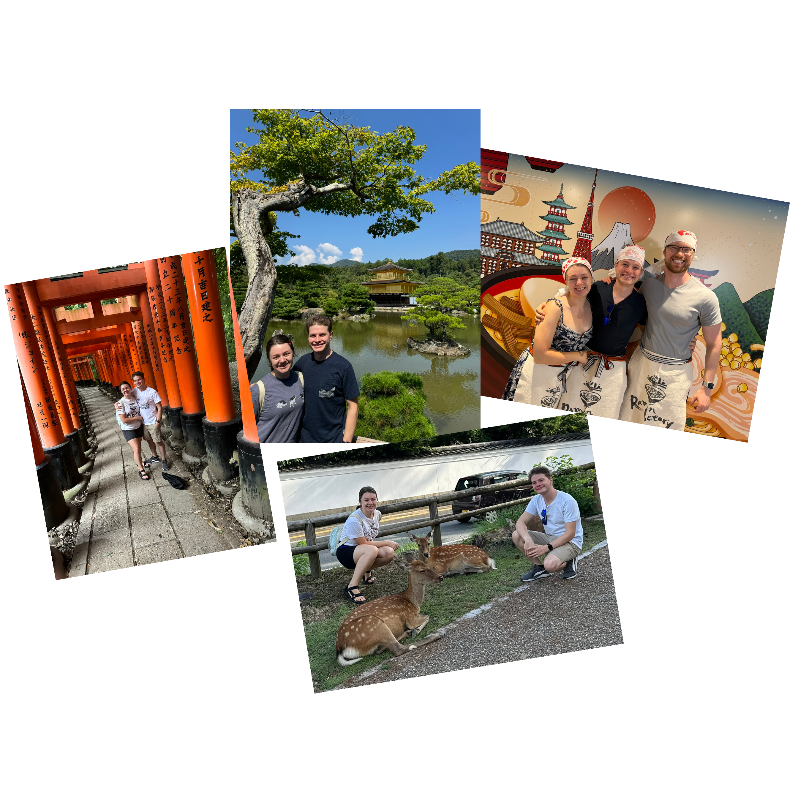 Our last stop in Japan was Kyoto! Where we visited picturesque shrines and temples, learned to make ramen from scratch, and met the incredibly chill deer of Nara Park.
