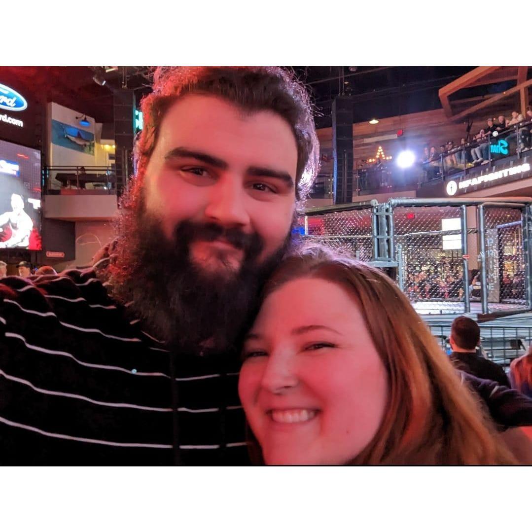 Emma and Mike attend their friends MMA fight in STL!