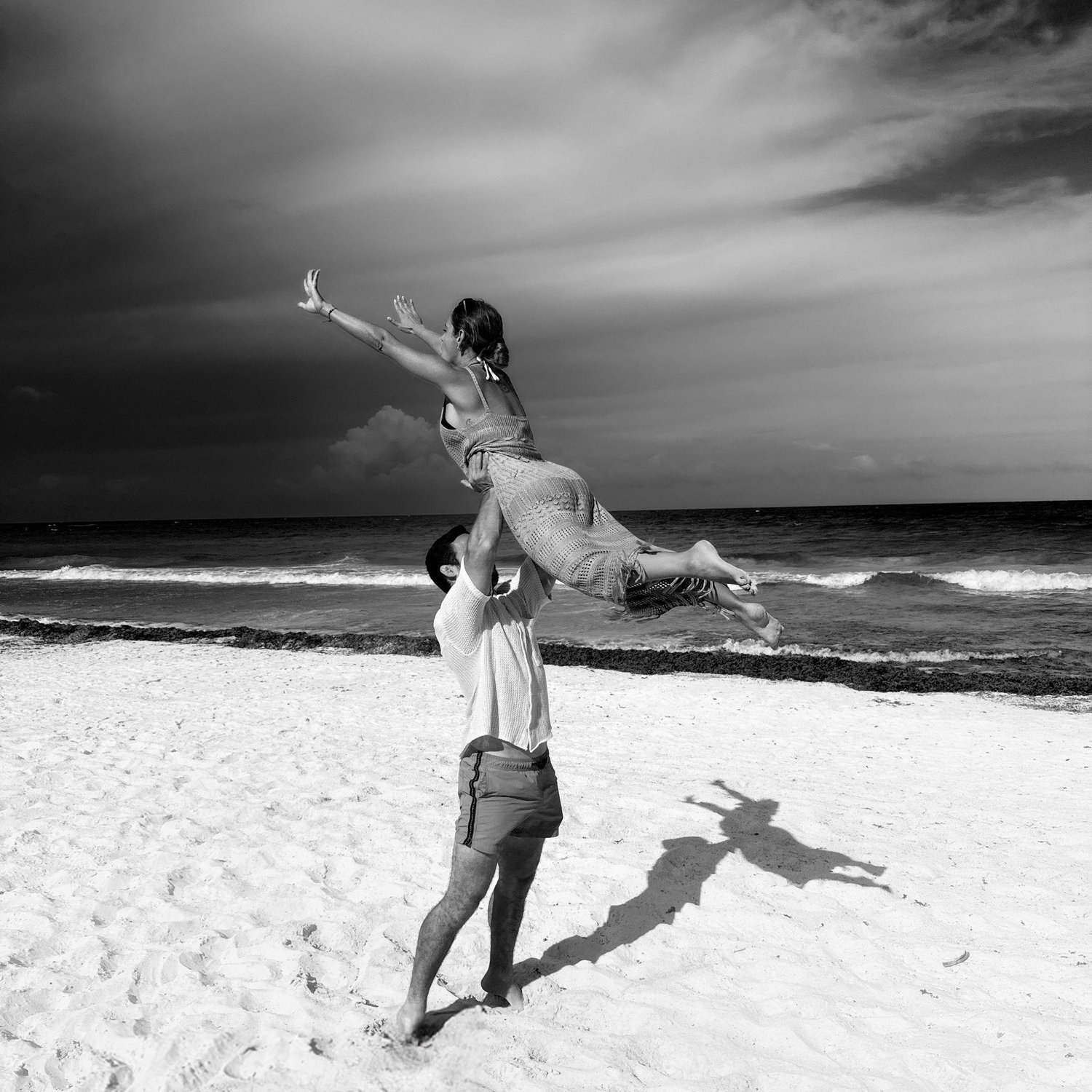 Love that doesn't just hold you - it lifts you!