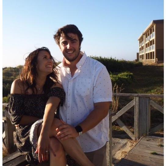 This is the Driftwood Shores in Florence, OR where we got engaged!