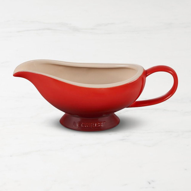Le Creuset Heritage Gravy Boat, Cerise
