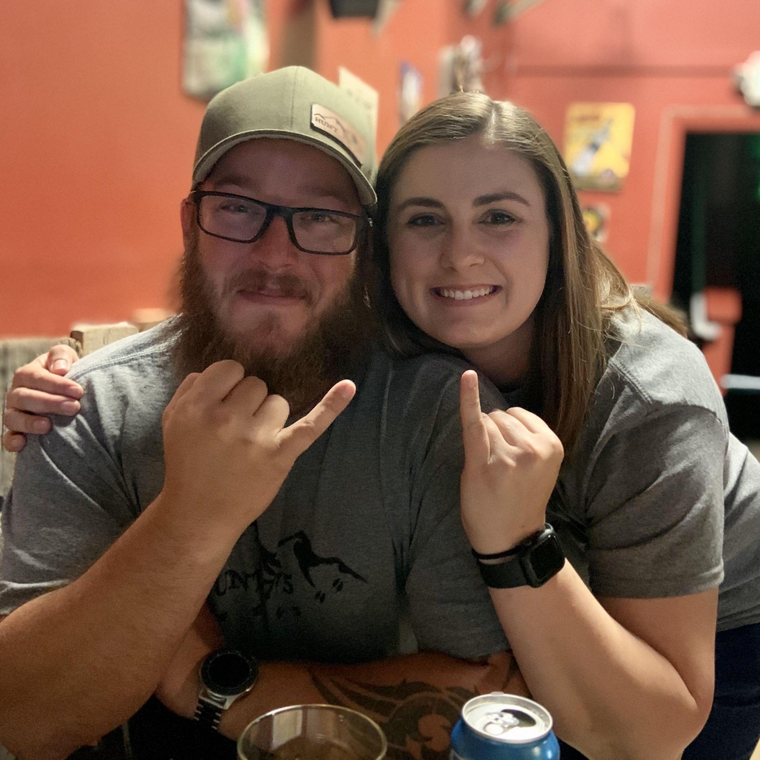 The pinky...it's a thing!

Out dancing on a date night, speakeasy-style!