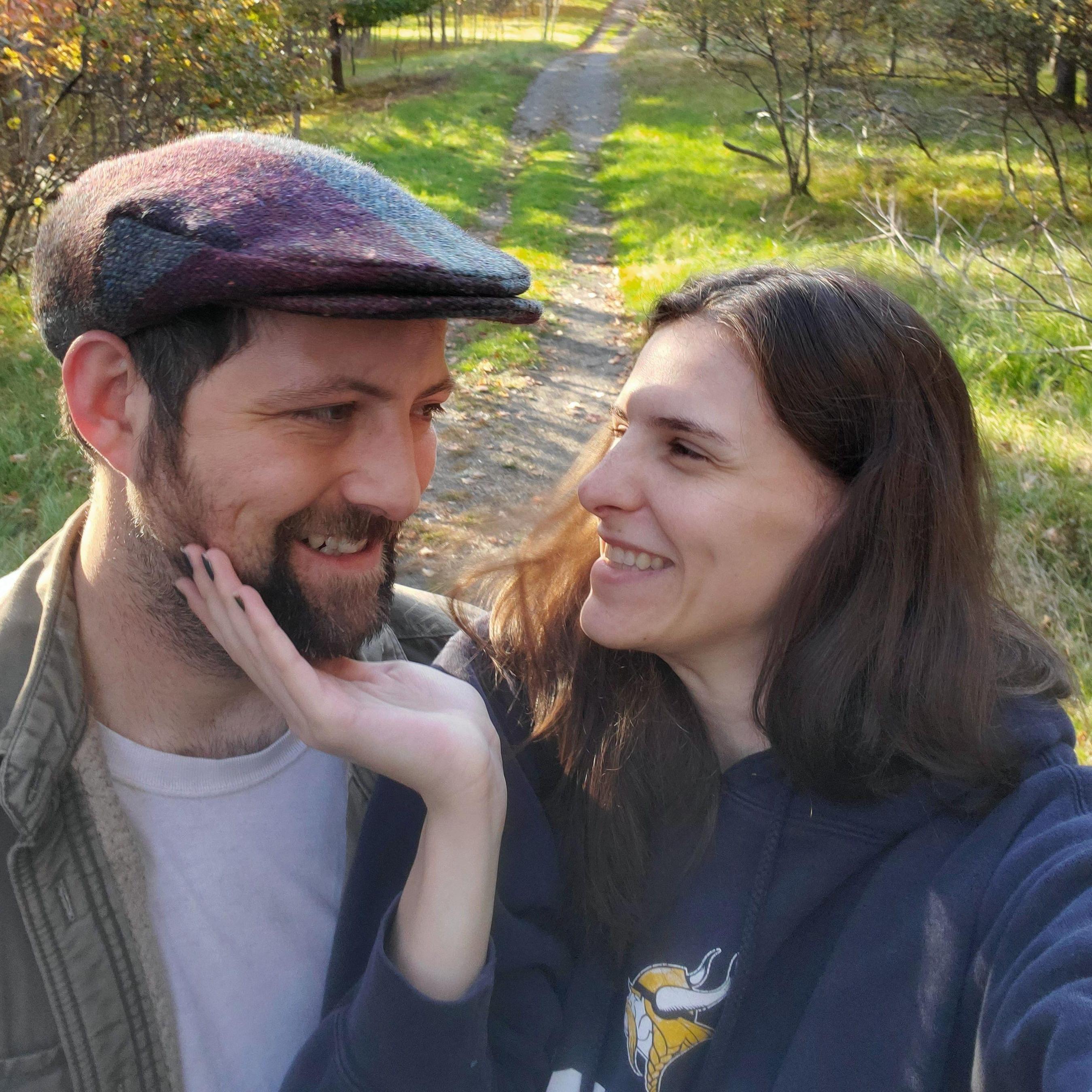 The day before our Niagara Falls Trip. We spent together in the park near our home.