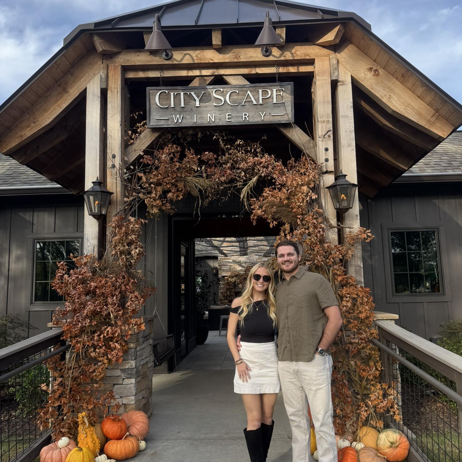 City Scape Winery in SC for a friend’s birthday! October 2025