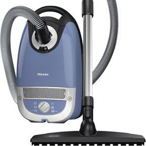 Miele Complete C2 Hardfloor Bagged Canister Vacuum Cleaner with High Suction Power, Designed for Special Care of Hard Floors and Low-Pile Carpet, in Tech Blue