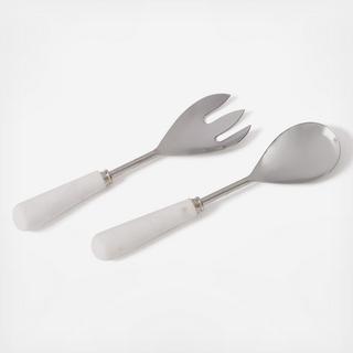 Marble 2-Piece Handled Serving Set