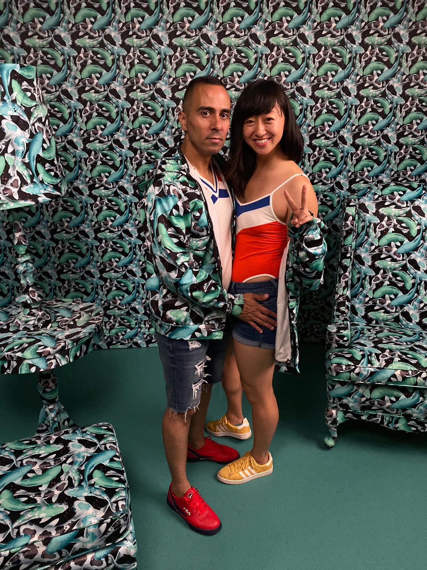 One of our many matching couple outfits