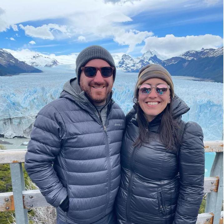 The one at the Perito Moreno Glacier in Patagonia, Argentina
