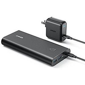 Anker PowerCore+ 26800, Premium Portable Charger, High Capacity 26800mAh External Battery with Qualcomm Quick Charge 3.0 (in- and output), Includes PowerPort+ 1 Wall Charger