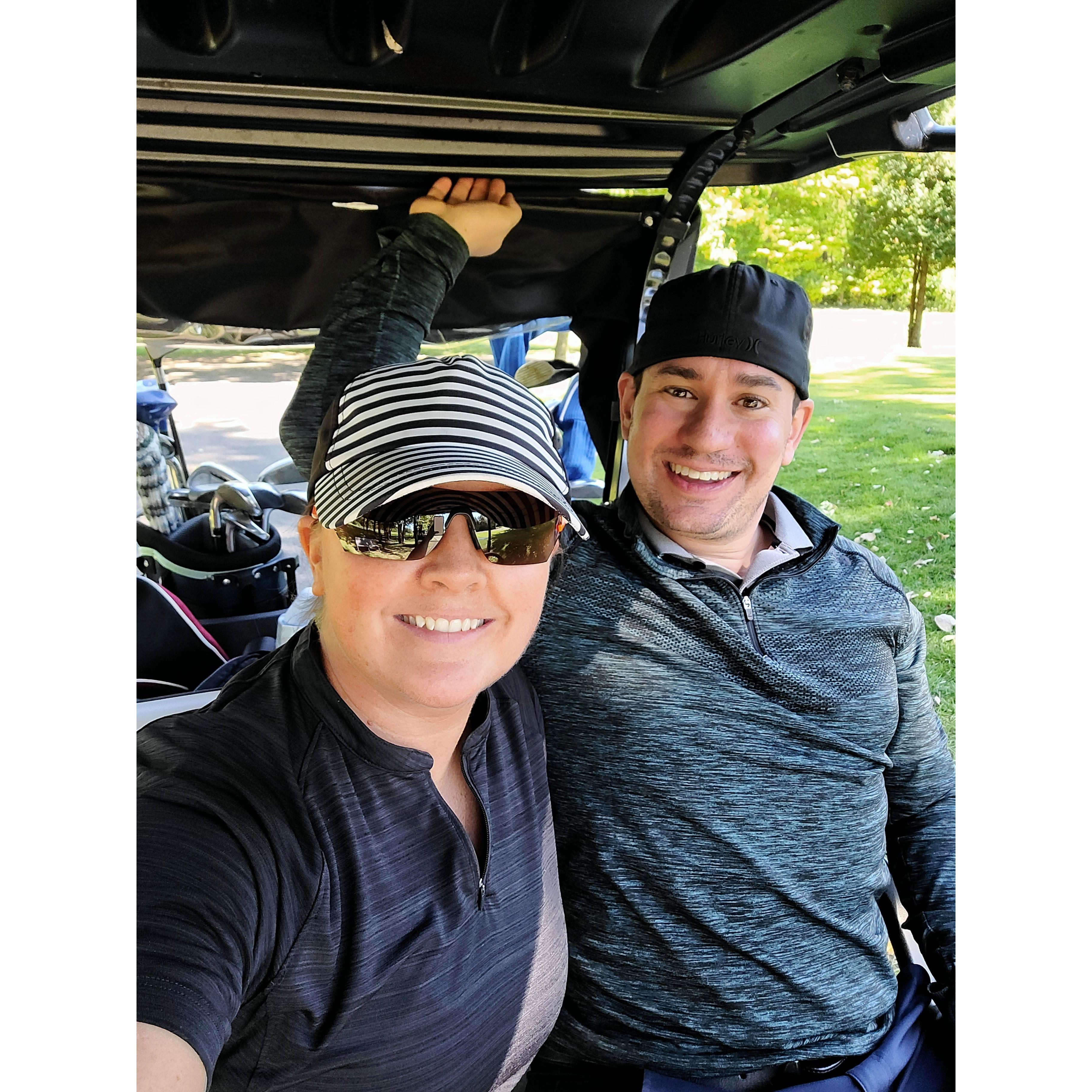 One of many golf tournaments