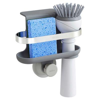 Umbra® Holster Sure-Lock Sponge Caddy in Charcoal