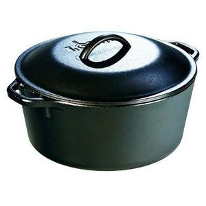 Lodge 5qt Cast Iron Dutch Oven