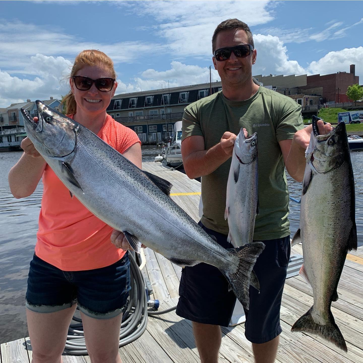 Sometimes Jamie catches bigger fish than Dean.